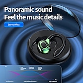 cheap TWS True Wireless Headphones-L8 Wireless Bluetooth Ear Hook Earbuds – IPX4 Waterproof, 14H Battery, Dual-Port Charging Case, HiFi Sound, Lightweight Sport Gaming Headphones