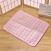 abordables Tapis de Refroidissement-Tapis rafraîchissant pour chien - lit rafraîchissant instantané pour chien &amp;chats non toxiques &amp;tapis rafraîchissant antidérapant lavable en machine pour l&#039;intérieur &amp;utilisation en voyage