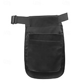 baratos Equipamento de Camping-Avental com cinto para ferramentas com vários bolsos, bolsa de cintura à prova d&#039;água com alça ajustável - preto, organizador de cinto de trabalho para jardinagem, artesanato de cozinha, projetos faça