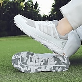 cheap Men&#039;s Golf Shoes-Men&#039;s Black and Gray Golf Shoes with Non-Slip Sole - Comfortable and Durable Footwear for Professional Golfers