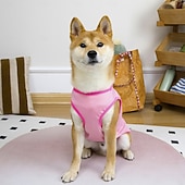 cheap Cooling Vest &amp; Shirt-Dog Shirts Quick Dry Soft Stretchy Pet T-Shirts with Reflective Label Tank Top Sleeveless Vest Sun Protection Dog Clothes for Large Dogs