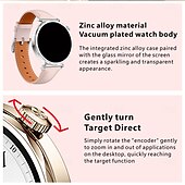 abordables Bracelets connectés-Montre connectée S6Mini pour femmes, écran AMOLED 1,32&quot;, moniteur d&#039;activité, appels Bluetooth, suivi du sommeil, déverrouillage NFC, rappel des règles, modes sport, étanchéité IP67, compatible Android et iOS.