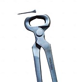 abordables pinces et pinces-Pince à sabot de 16 pouces - outil de maréchal-ferrant en acier au vanadium de qualité supérieure avec finition mate pour une coupe précise des sabots de cheval, résistant à la rouille, poignée