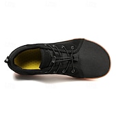 economico Sneakers da uomo-Sneakers da uomo in maglia grigia con suola arancione: scarpe casual traspiranti e leggere per spostamenti quotidiani, passeggiate e attività all&#039;aperto