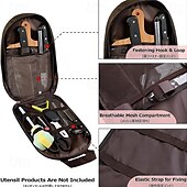 economico Attrezzatura da Campeggio-Borsa portautensili da campeggio per viaggi all&#039;aperto, comoda borsa portautensili da campeggio portatile, borsa da viaggio per coltelli