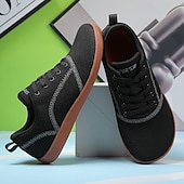 cheap Men&#039;s Sneakers-Men&#039;s White Knit Sneakers with Bright Orange Sole – Breathable Casual Shoes for Running, Outdoor Activities and Urban Style