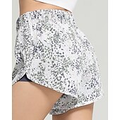 baratos Saias e Skorts Femininos-Mulheres Saias de tênis com shorts Com Cordão Respirável Secagem Rápida Ioga Tênis Pickleball Cor Sólida Local Preto Branco Cinzento Elastano Roupas de tênis