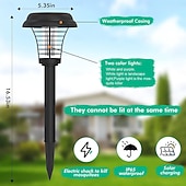 Недорогие Ошибка Zapper-1шт 5 W Дорожные огни и фонари Датчик Фиолетовый 220 V 1 Светодиодные бусины