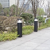 olcso kültéri fali lámpák-LED-es ösvénylámpák kültéri, vízálló, fényes, tájvilágítású ösvénylámpák udvarra, teraszra, hátsó udvarra, gyepre, kocsifelhajtóra, sétányra, kertre, dekoratív