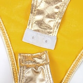 preiswerte Oberteile-Retro Vintage 1980er Rave One Piece Bodysuits Disco Kostüm Damen Halloween Karneval Musikfestival Pride Parade Pride-Monat Erwachsene Trikot / Einteiler Sommer
