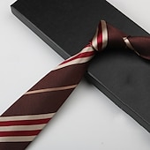 economico Cravatte e papillon da uomo-Per uomo Cravatte Moda Affari Jacquard Motivo Ricevimento di matrimonio Abbigliamento quotidiano