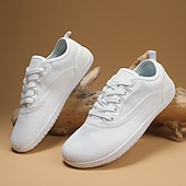 billiga Herrsneakers-Helvita herrsneakers i canvas – minimalistiska vardagsskor för pendling, college och vardagliga fredagar