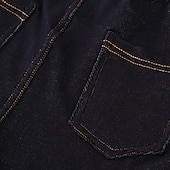 cheap Bottoms-Kids Girls&#039; Leggings Solid Color Daily School 4-12 Years Spring Black Navy Blue