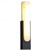 economico Luci da parete-Applique da parete moderne a LED per interni, per soggiorno, camera da letto, in metallo, in metallo, 110-120 V, 220-240 V, 12 W