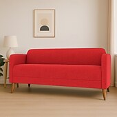 preiswerte Sofabezug-Sofabezug passend für Linanäs-Sofa, einfarbig, gesteppte Polyester-Schonbezüge