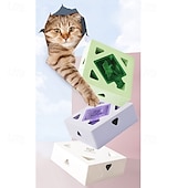 abordables Jouets pour chiens-Jouet à Plumes Jouet interactif Souris et animal jouet Jouet à l&#039;herbe à chat avec Amovible Durable Chargeur USB Exercice pour animaux Libération de la pression pour Chat Chaton Intérieur Extérieur