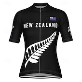 abordables Maillots pour femmes-Femmes Maillot de cyclisme Manche Courte Cyclisme T-shirt Maillot Top avec 3 poches arrière VTT Vélo tout terrain Cyclisme sur route Triathlon Respirant Séchage Rapide Évacuation de l&#039;Humidité Bandes