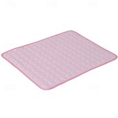 abordables Tapis de Refroidissement-Tapis rafraîchissant pour chien - lit rafraîchissant instantané pour chien &amp;chats non toxiques &amp;tapis rafraîchissant antidérapant lavable en machine pour l&#039;intérieur &amp;utilisation en voyage