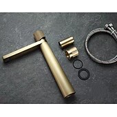 cheap Bathroom Sink Faucets-Bathroom Sink Faucet - Waterfall Electroplated Centerset Single Handle One HoleBath Taps