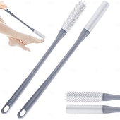 cheap Bathing &amp; Personal Care-Toe Cleaning Brush, Toe Gap Cleaning Brush Long Handle,Silicone Foot Scrubber for Shower,Feet Cleaner Scrub Foot Care for Seniors,Elderly, Men and Women