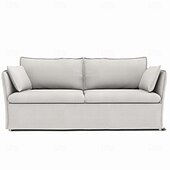 cheap Sofa Cover-Sofa Cover Suitable For BACKSÄLEN Sofa Solid Color Quilted Slipcovers