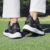 cheap Men&#039;s Golf Shoes-Men&#039;s White Golf Shoes with Multi-Traction Sole - Lightweight, Breathable Design for Outdoor Sports