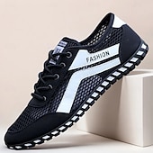 baratos Ténis para Homem-tênis masculinos azuis e verdes da moda com sola de alto desempenho - calçado esportivo e moderno para atividades ao ar livre, corrida e estilos de vida ativos
