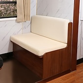 abordables Funda de sofá-Fundas de cojín para comedor de RV, de terciopelo elástico, para RV - Fundas elásticas para asientos de sofá para caravanas - Cómodas y duraderas para acampar y muebles de RV