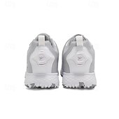 cheap Men&#039;s Golf Shoes-Men&#039;s White Golf Shoes with Multi-Traction Sole - Lightweight, Breathable Design for Outdoor Sports