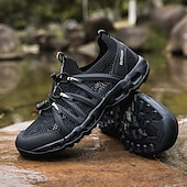 cheap Men&#039;s Sneakers-Men&#039;s Breathable Hiking Shoes with Cushioned Support, Slip-Resistant Sole and Quick-Dry Technology - Ideal for Adventure and Trekking