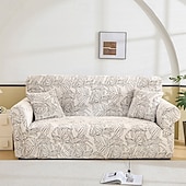 cheap Sofa Cover-Elastic Jacquard Fabric Sofa Cover Stretch Couch Cover Sectional L Shape Sofa Slipcover Corner Case for Living Room 1/2/3/4 Seat