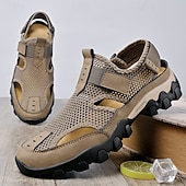 cheap Men&#039;s Sneakers-Men&#039;s Sporty Outdoor Slip-On Shoes with Ventilated Upper and Anti-Slip Sole - Ideal for Summer, Beach and Water Sports