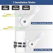 cheap Garden Flags, Banner-Flag Pole Holder Adjustable, Flag Pole Bracket for Outside House Heavy Duty Aluminum, Multi-Position Flag Pole Mounting Bracket Rust Free with Hardwares, 1&quot; Inner Diameter
