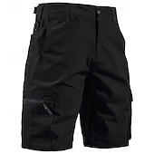 preiswerte Klassiker-Herren Taktische Shorts Cargo-Shorts Shorts mit Camouflage-Muster Shorts Wander-Shorts Reißverschlusstasche Mehrere Taschen Einfach Tarnung Komfort tragbar Knielang Outdoor Sport Täglich Mode Lässig