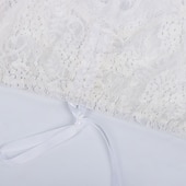 cheap Dirndl-Women&#039;s Bavarian Dirndl Lace Dress with Embroidered Apron and Blouse for Oktoberfest