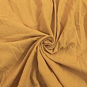 economico Abiti boho-Per donna Abito Midi Abito in cotone e lino Abito Boho Classico Moderno All&#039;aperto Vacanza Quotidiano Vestibilità regolare Semplice Manica Lunga Scollo a V Giallo Estate