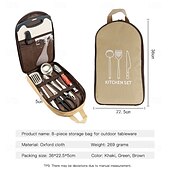 economico Attrezzatura da Campeggio-Borsa portautensili da campeggio per viaggi all&#039;aperto, comoda borsa portautensili da campeggio portatile, borsa da viaggio per coltelli