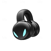 お買い得  ワイヤレスヘッドホン-オープンイヤーワイヤレスBluetoothヘッドセット – イヤークリップデザイン、軽量で快適なフィット感、Bluetooth 5.3 ドライビング、スポーツ、日常使用に最適