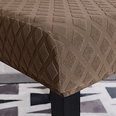 cheap Chair Cover-Waterproof Dining chair Cover For Home Polar Fleece Fabric Chair Cover Stretch Slipcovers Seat Chair Covers