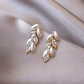 abordables Boucles d&#039;oreilles-boucles d&#039;oreilles ensemble de boucles d&#039;oreilles classiques joie boucles d&#039;oreilles bijoux or pour mariage fête fiançailles festival