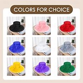 billiga Fascinatorer &amp; Hattar-1950-tals Retro Vintage Derbyhatt Kyrkohatt Kentucky Derbyhatt Gentlewoman Noblewoman Kvinnors Derby Ascot Hästkapplöpning Festival Vuxenhatt Vår  Sommar