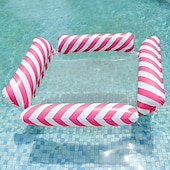cheap Beach &amp; Outdoor Toys-1 Pack Hammock Pool Floats Adults Multi-Purpose Inflatable Pool Floats PVC Water Hammock Lounge Floaties