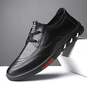 abordables Baskets-Chaussures de randonnée décontractées pour hommes – Chaussures de marche légères en similicuir à enfiler pour la randonnée, les voyages et les loisirs