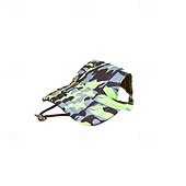 abordables Sombrero de sol-Gorra de béisbol para perro, visera playera de verano para perro y gato con agujeros para las orejas, tocado ajustable para cachorros