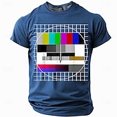 preiswerte Lustige T-Shirts für Männer-Herren Lustiger Slang T Shirt Kurzarm T-Shirt 3D-Druck Rundhalsausschnitt Hemd Mode Täglich Basic Straße Lässig Täglich Schwarz Rote Blau Sommer Frühling Bekleidung S M L XL XXL XXXL