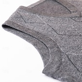 preiswerte Herren Elite Pullover &amp; Cardigans-Herren Pullunder Stricken Jacquard Geometrisches Muster V Ausschnitt Täglich Westen Urlaub Heim Bekleidung Ärmellos Sommer Frühling Schwarz Khaki S M L