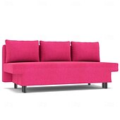 preiswerte Sofabezug-Sofabezug passend für Älvdalen-Sofa, einfarbig, gesteppte Polyester-Schonbezüge