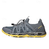 cheap Men&#039;s Sneakers-Men&#039;s Breathable Hiking Shoes with Cushioned Support, Slip-Resistant Sole and Quick-Dry Technology - Ideal for Adventure and Trekking