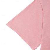 preiswerte Baumwoll-Leinen T-Shirts-Herren Leinenähnliches T-Shirt Kurze Ärmel Rundhalsausschnitt Sommer Einfach Mode Designer Basic Weich Urlaub Straße Alltagstauglich Rosa Hellblau Beige Top T-Shirt für Herren