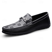 Χαμηλού Κόστους Casual loafers-ανδρικά λευκά μοκασίνια και slip-on με διακοσμητική λεπτομέρεια αλυσίδας και μαλακή επένδυση πάτου - ιδανικά για casual, επαγγελματικές και επίσημες περιστάσεις
